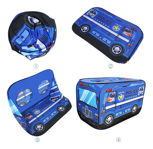 Carpa Plegable Para Juegos, Carpas Para Coche De Policía