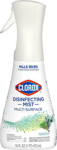 Clorox Niebla Desinfectante, Menta De Eucalipto, Espray Des.