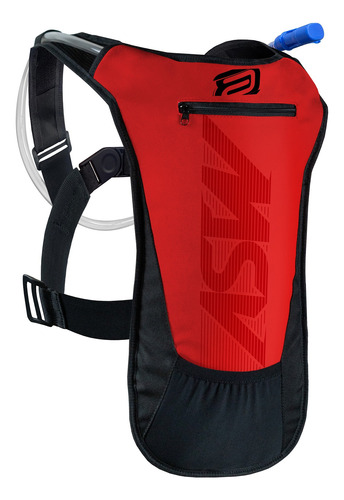 Mochila Bolsa Hidratação Asw Race Vermelho Cross Bike 2l