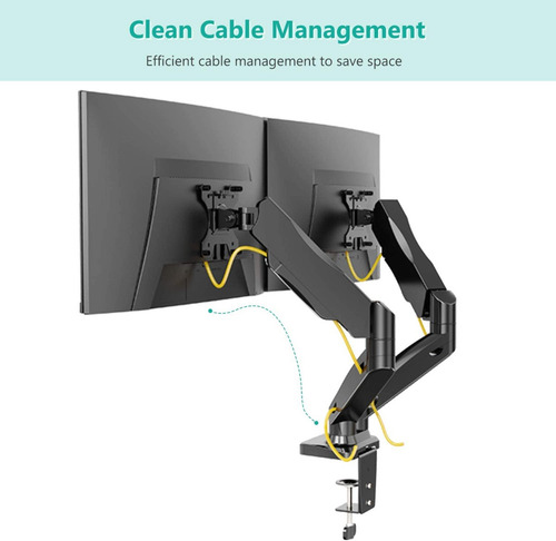 Soporte Para Monitor De Brazo Doble