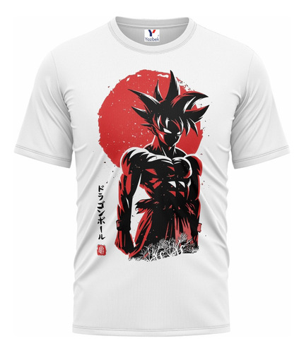 Playera Goku,  100% Algodón G02