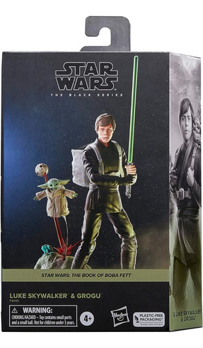 Star Wars The Black Series - 15 Cm - Luke Skywalker E Grogu