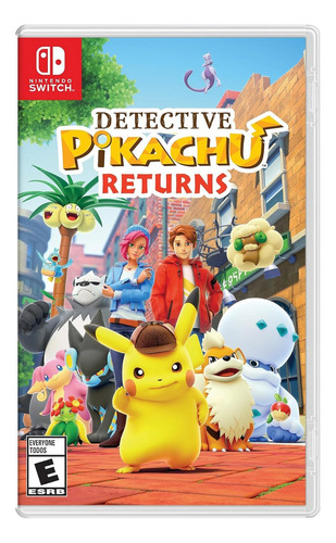 Detective Pikachu Returns Nintendo Switch Nuevo Y Sellado