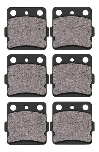 3 Pares De Pastillas De Freno Para Honda Trx250 Trx300