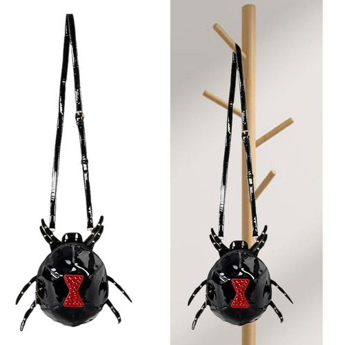 Bolso Bandolera Gótico Con Correa Ajustable, Informal,