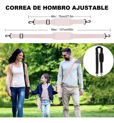 Funda De Transporte Para Botellas De Agua, Correa De Neopren