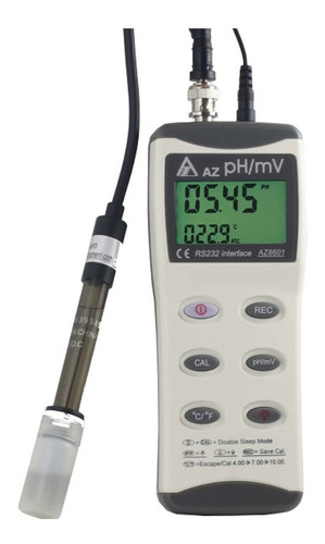 Medidor Ph En Agua Tester Az-8601 Acido Acidez Liquido