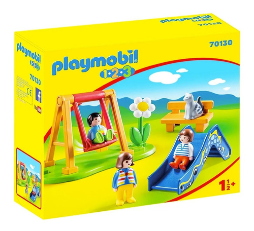 Playmobil 70130 1 2 3 Parque Infantil 