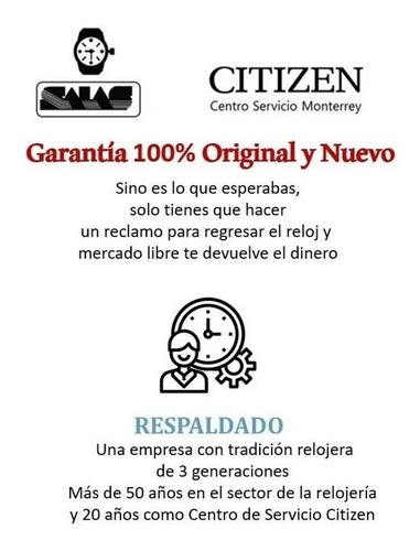 Imagen 5 de 8 de Reloj Citizen 60919 Aw1552-54p Ecodrive Hombre Dorado Full