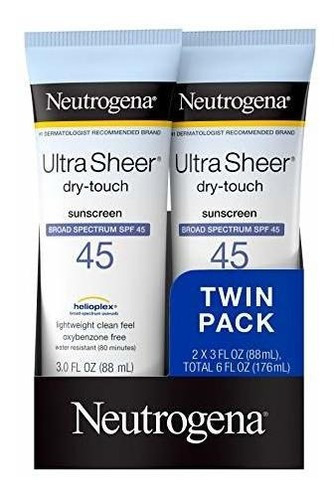 Protector Solar Neutrogena Ultra Sheer Dry-touch Spf 45