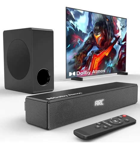 comprar Dolby 2.1 Home Theater Dolby Atmos Barra De Sonido Y Woofer