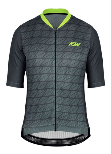 Camisa Blusa Asw Mtb Ciclista Speed Ziper Total Uv50+ Bolso