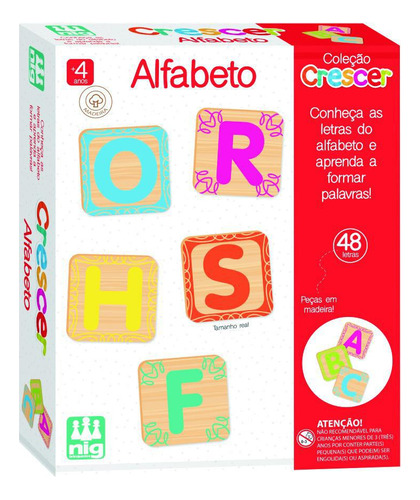 Jogo Educativo Alfabeto - Nig Brinquedos