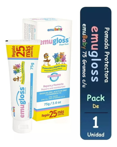 Pomada Protectora Emugloss De 75 Gramos