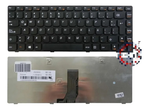 Imagen 3 de 3 de Teclado Portatil Lenovo G400 G405 G410 G480 Z480 Compatible