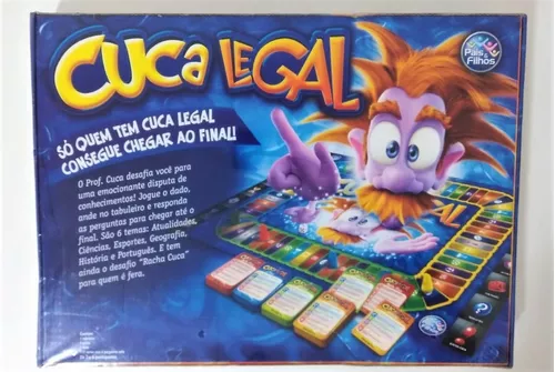 Jogo Cuca Legal Tabuleiro- Pais e Filho