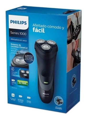 Maquina Afeitadora Philips 1520 Recargable Litio