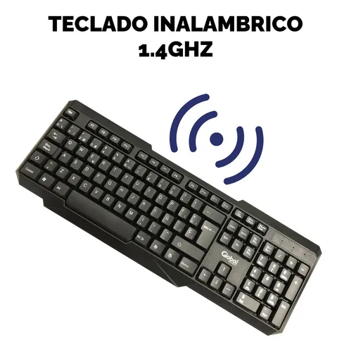 Teclado y mouse inalambrico global hotsell