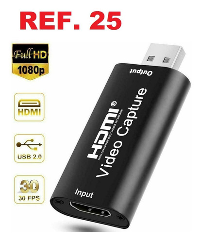 Imagen 1 de 5 de Capturadora De Video Hdmi A Usb Nuevas