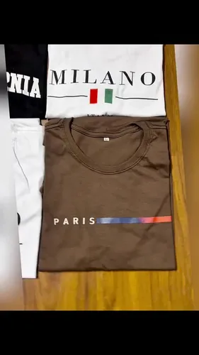 Kit 3 Camisetas Masculina 100% Algodão Premium Verão Casual