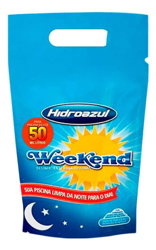 Weekend 4 Kg Produto Para Piscinas Verdes - Hidroazul