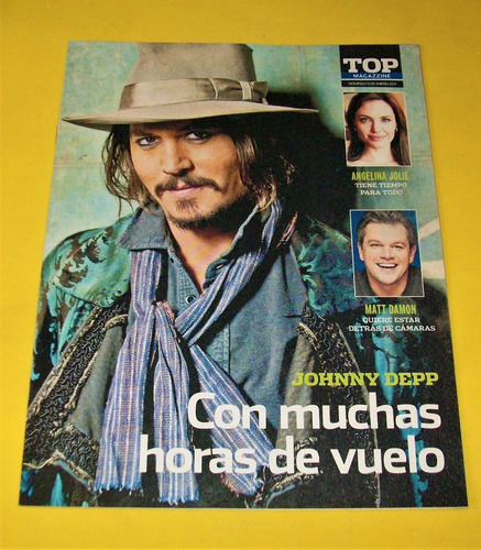 Johnny Depp Revista Top Magazzine 2011 Jennifer Love Hewitt 