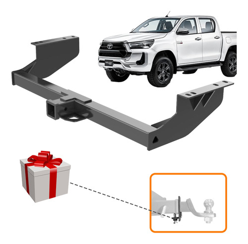 Tiron De Arrastre Jalon Remolque Toyota Hilux 2016-2022