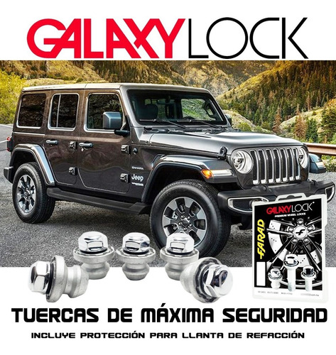 Jeep Wrangler Rubicon 4x4 Tuercas De Seguridad