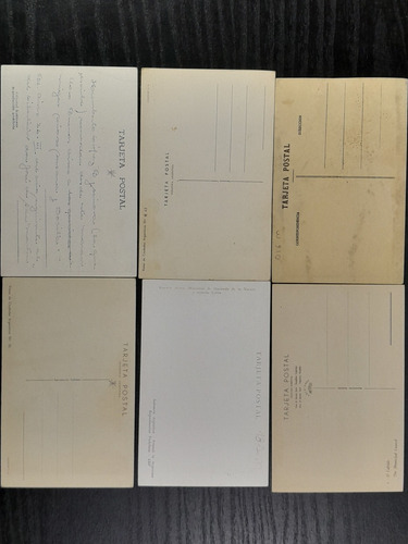Postal Buenos Aires Lote X 6 Hotel Plaza Monumento A Francia (Usado)