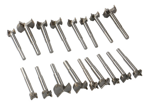 Heheinc - Juego De Brocas Forstner Para Carpintería, 17 Piez
