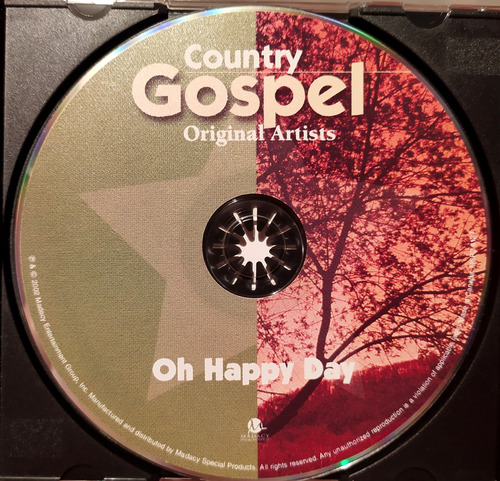 Combo De 3 Cds De Country Gospel, Original Artists
