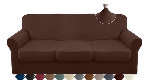  Pieza De Cubierta Sofa Super Suave Cubierta Tramo De