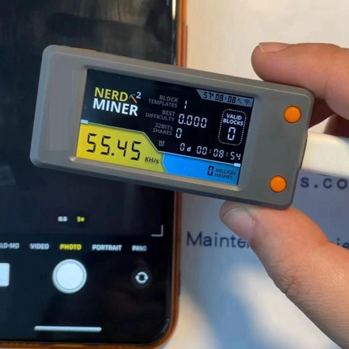 . Lotería Bitcoin Nerd Miner V2.0 T-display-s3 Btc Crypto