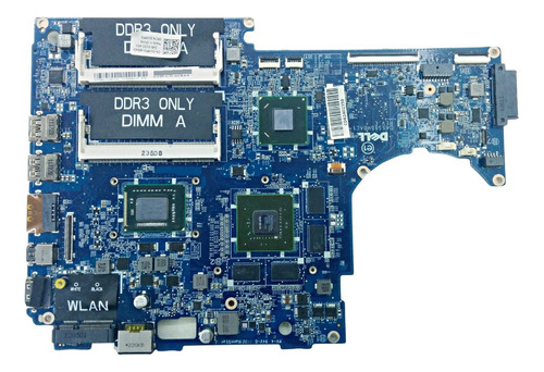 Placa Mãe Do Notebook Dell Xps 15z L511z + I7-2640m 2.80ghz