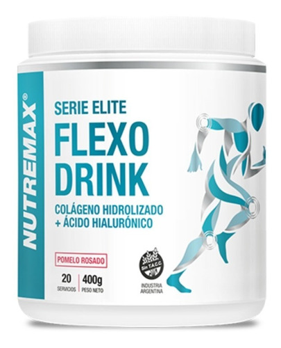 Colageno Flexo Drink Nutremax 400gr Con Acido Hialuronico
