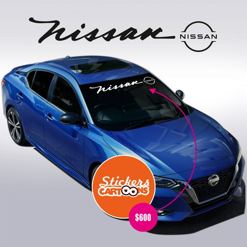 Imagen 1 de 2 de Adhesivo Personalizado Nissan Parabrisas