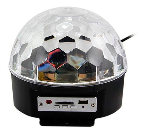 Bola Disco Bluetooth Led Rítmica + Ampolleta De Luz