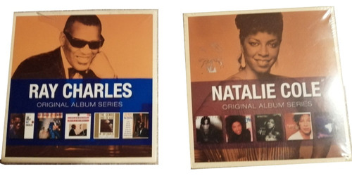 Cd Pack Boxset Ray Charles/natalie Cole 10cd Nuevos Sellados