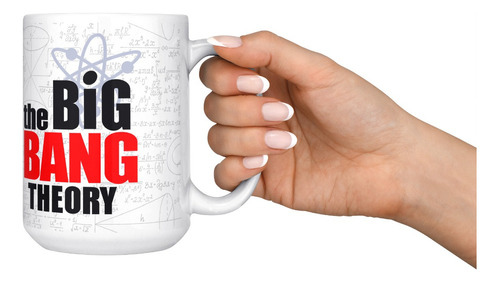 Taza Grande 15 Onzas The Big Bang Theory 1 Personalizable