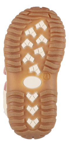 Botines Niñas Bamers Bootie Fur Rosa Viejo
