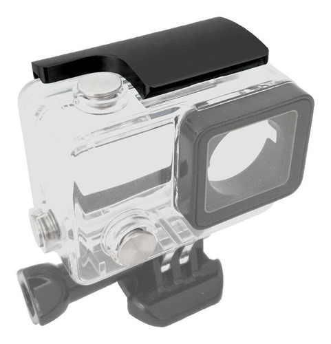 Imagen 2 de 4 de Seguro Plástico Compatible Gopro Hero 4 3+ 2014 +lcd Fse