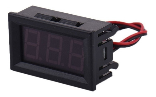 Mini Voltímetro 2.5-30vdc Led 3 Dígitos Azul Arduino