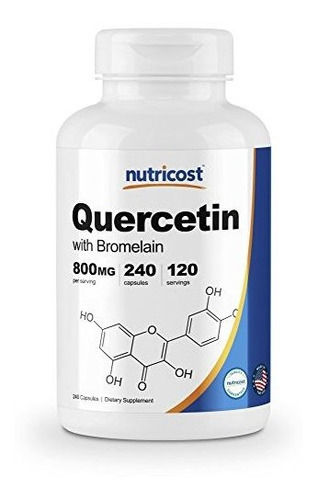 Nutricost Quercetina 800 Mg 240 Capsulas