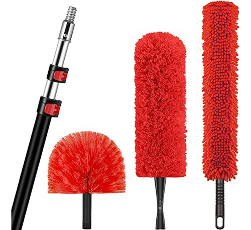 20 Foot High Reach Dusting Kit With 5-12 Foot