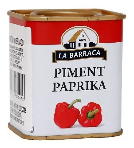 Páprica Pimentão Picante Defumado La Barraca (75g)