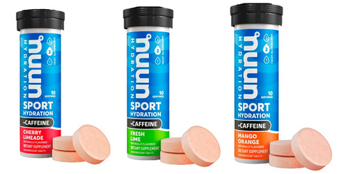 Nuun Sport Con Cafeína X3 Combo