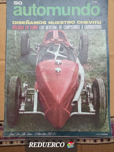 Automundo 50 Fangio Chevitú Cupeiro 20/4/1966