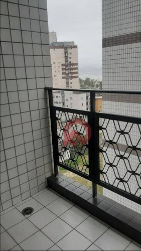 Imagem 6 de 13 de Apartamento Com 1 Dormitório À Venda, 73 M² Por R$ 235.000 - Ocian - Praia Grande/sp - Ap3122