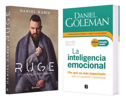 Ruge Daniel Habif + Inteligencia Emocional 2 Libros