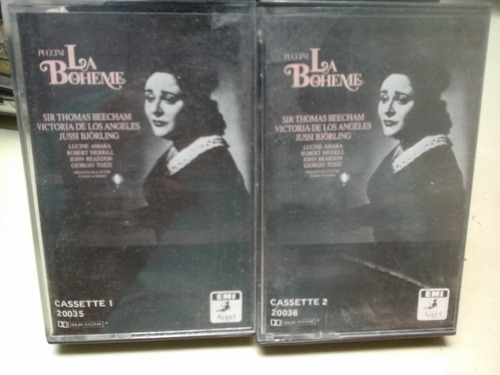 Cd 0202 - La Boheme - Puccini - Dir. Thomas Beecham - L299 